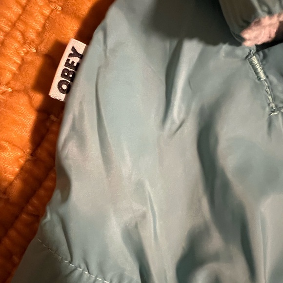 NWT Obey reversible varsity jacket! - Picture 12 of 12